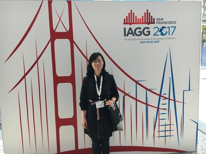 2017鄭翔如醫師參加International Association of Gerontology and Geriatrics發表海報