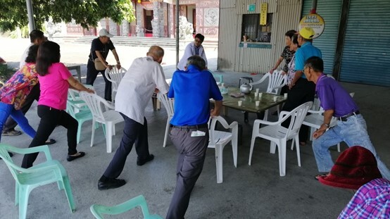 住院醫師為當地民眾帶來衛教活動